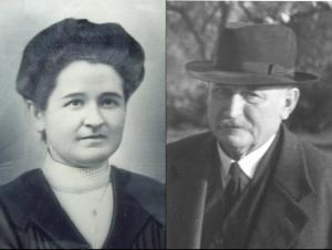 Carolina Peter-Buechi 1884-1915 Heinrich Peter 1883-1959